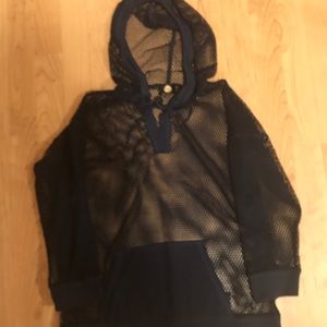 Sheer sports sweatshirt 😘